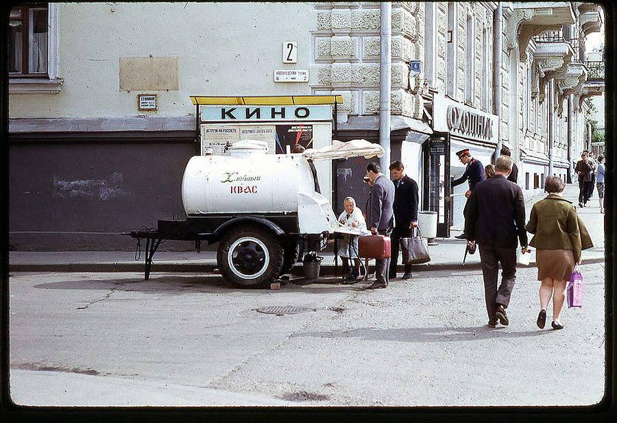 1356 Москва 1969 года в объективе американского фотографа
