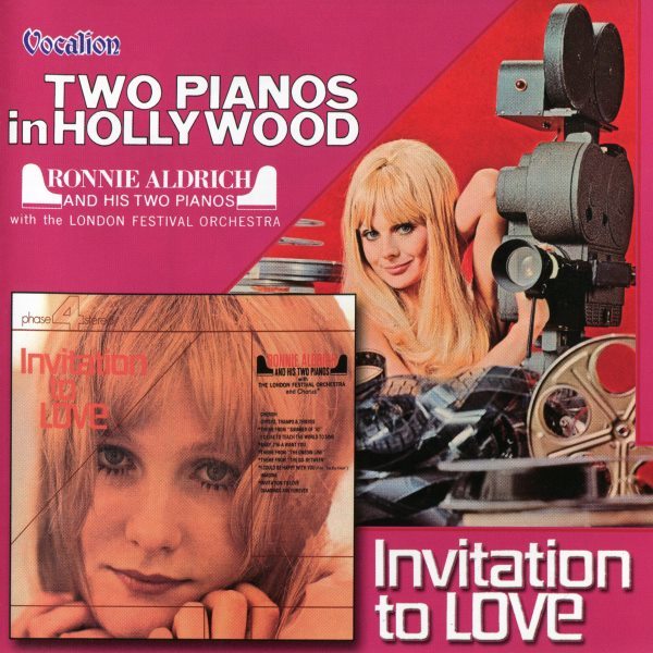 Ronnie Aldrich - Two Pianos In Hollywood (1967) & Invitation To Love (1978) (2004)